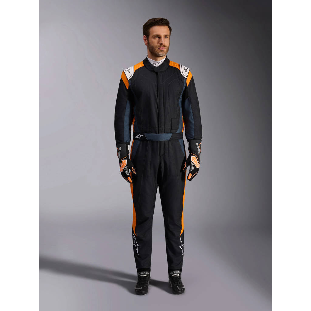 ALPINESTARS 3352022_1204_64 комбінезон для автоспорту GP PRO COMP V2, FIA 8856-2018, чорний / сірий / помаранчевий, Розмір 64 Photo-0