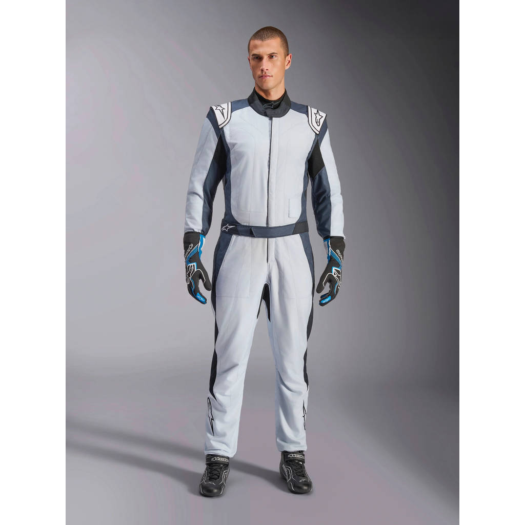 ALPINESTARS 3352022_1904_60 комбінезон для автоспорту GP PRO COMP V2, FIA 8856-2018, срібло / синій/ чорний, Розмір 60 Photo-0
