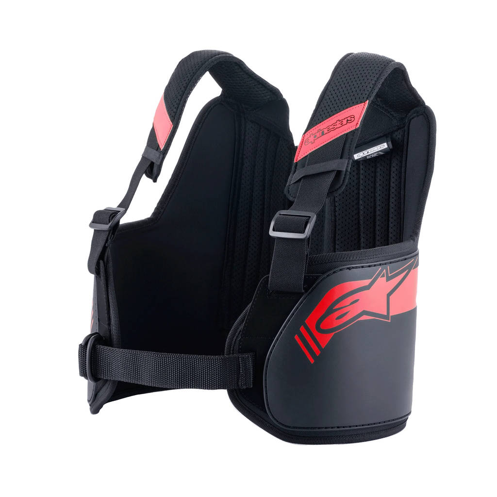 ALPINESTARS 6547013_13_os захист ребер для картингу, дитяча, чорний / червоний, Один розмір Photo-0
