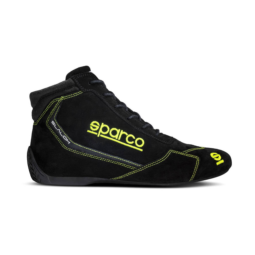 SPARCO 00129542NRGF черевики для автоспорту SLALOM 2022, FIA 8856-2018, Чорний / жовтий, р-р 42 Photo-1