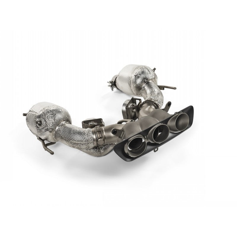 AKRAPOVIC S-FE/T/2 Slip-On Race Line (Titanium) для FERRARI 296 GTB/GTS 2023+ Photo-0