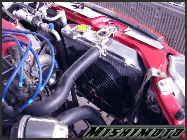 MISHIMOTO MMRAD-CIV-92 Радіатор охолодження алюмінієвий HONDA CIVIC 92-00 / DEL SOL 93-97 (МКПП) Photo-1