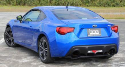 HKS 32016-BT002 Глушник Hi-Power Single для TOYOTA 86/SUBARU BRZ Photo-2