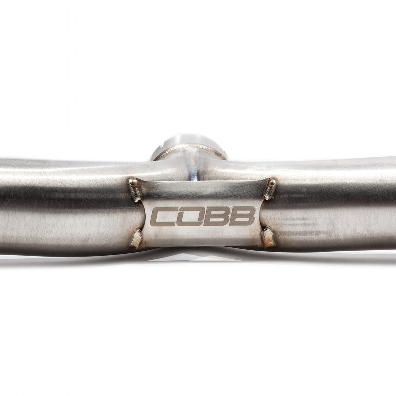 COBB 5V4100 Cat-Back вихлопна система з нержавіючої сталі для VOLKSWAGEN Golf GTI (MK8) 2022- Photo-3