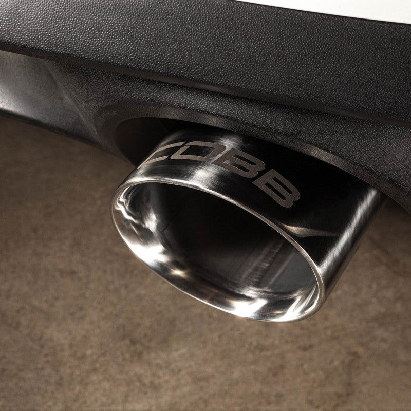 COBB 5V4100 Cat-Back вихлопна система з нержавіючої сталі для VOLKSWAGEN Golf GTI (MK8) 2022- Photo-7