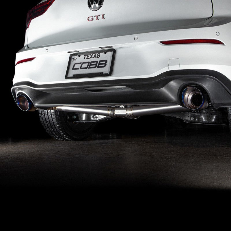 COBB 5V4160 Cat-Back вихлопна система TITANIUM для VOLKSWAGEN Golf GTI (MK8) 2022- Photo-9