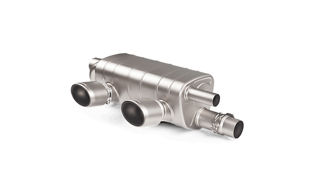 AKRAPOVIC S-PO/TI/5H Вихлопна система Slip-On Line для PORSCHE 991.2 Carrera S/4/4S/GTS Photo-0