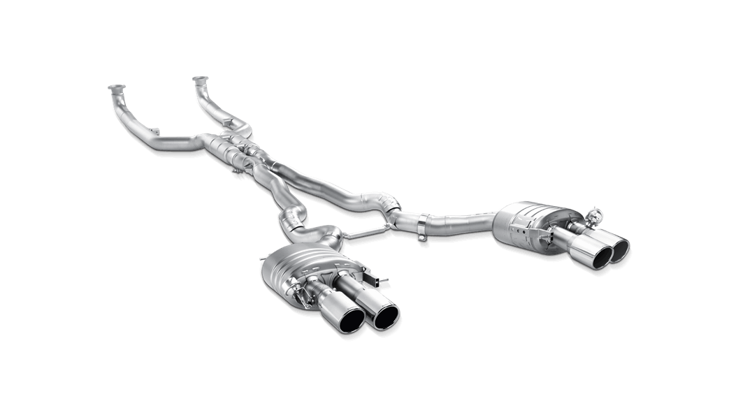 AKRAPOVIC ME-BM/T/5 Вихлопна система Evolution для BMW F13 M6 (без насадок) Photo-0