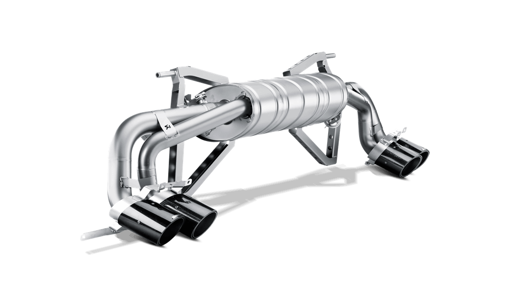 AKRAPOVIC M-LA/T/4 Вихлопна система Slip-On Line (Titanium) 570-4 LAMBORGHINI Gallardo LP 570-4 Coup/Spyder 2010-2014 Photo-0