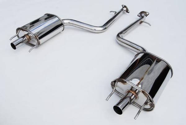 INVIDIA HS12LGSG3H Вихлопна система Axleback Q300 для Lexus GS350 2012+ Photo-1