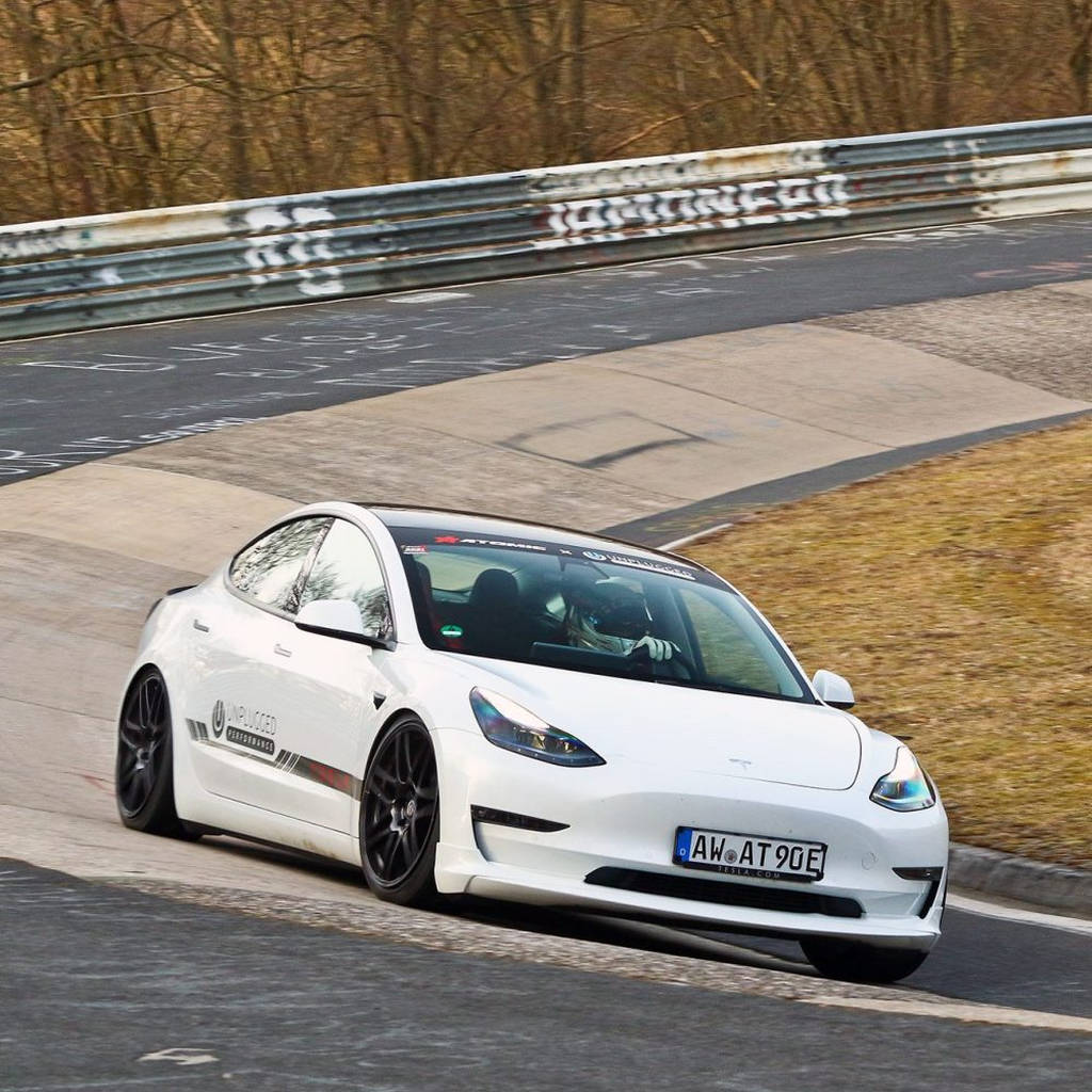 UNPLUGGED PERFORMANCE UP-M3MY-357-3.1 Запасне колесо UP x BBS Flugplatz (FP) 20x9+32 чорний 1 шт для TESLA Model 3 / Y Photo-20
