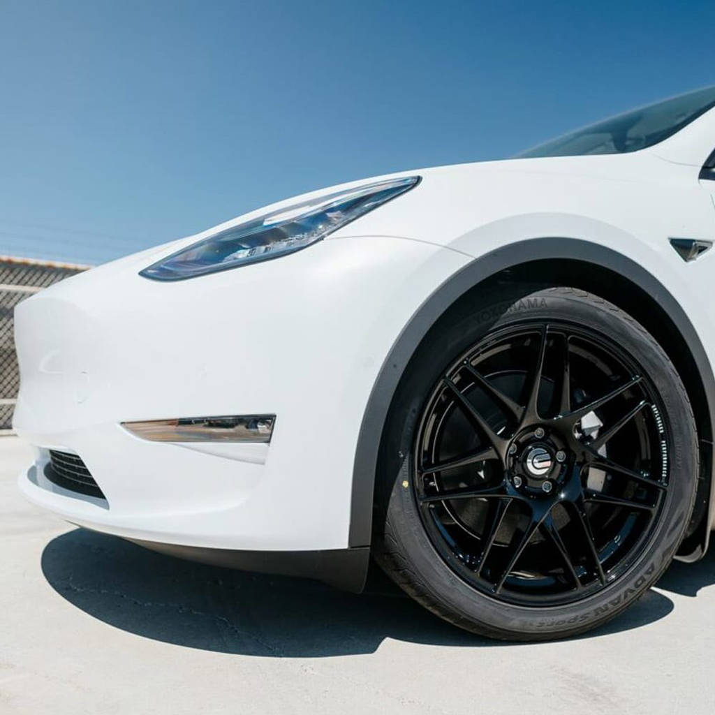 UNPLUGGED PERFORMANCE UP-M3MY-357-4.1 Запасне колесо UP x BBS Flugplatz (FP) 20x9+32 сірий 1 шт для TESLA Model 3 / Y Photo-1