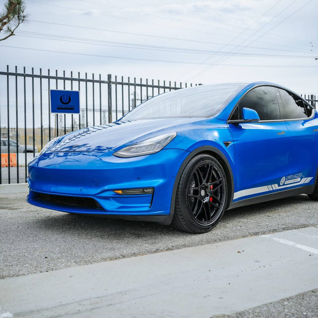 UNPLUGGED PERFORMANCE UP-M3MY-357-4.1 Запасне колесо UP x BBS Flugplatz (FP) 20x9+32 сірий 1 шт для TESLA Model 3 / Y Photo-16