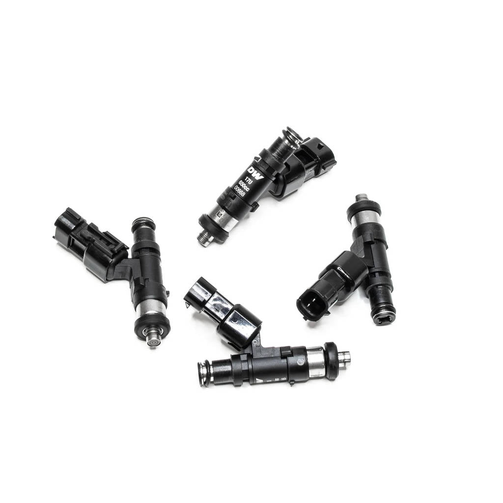 DEATSCHWERKS 17U-07-0650-4 Набір з 4 форсунок 650 куб.см для Subaru WRX 2002-2014, Legacy GT 2007-2012, STI 2007-2015 Photo-0