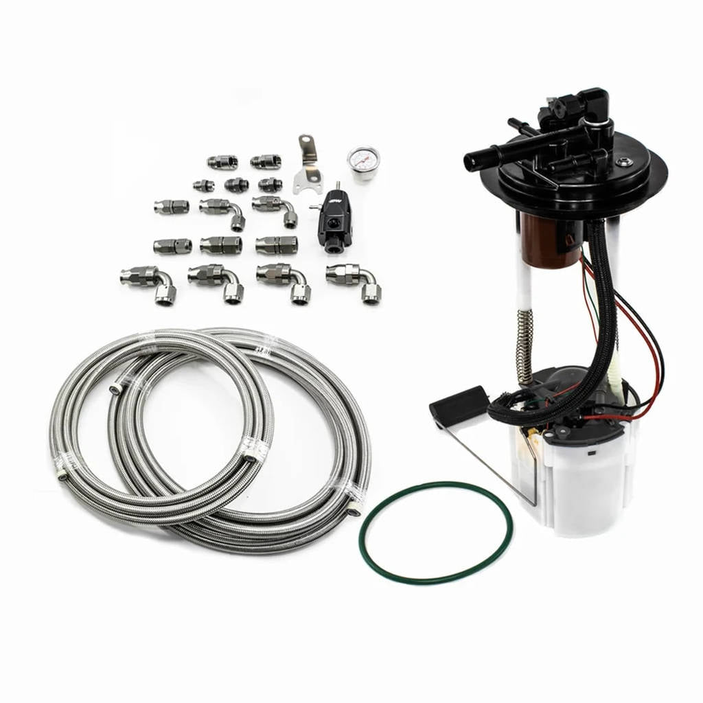DEATSCHWERKS 9-401-603-7013 Модуль насоса DW400 + комплект для повернення SS PTFE для Chevy Silverado 1500/2500/3500 Photo-0
