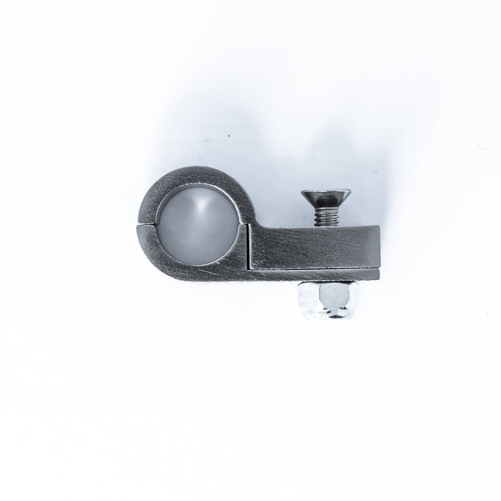 DEATSCHWERKS 6-02-0357 Титанове кріплення P-Clamp для шланга -8 PTFE та -6 CPE, 12,7 мм ID затискача Photo-0