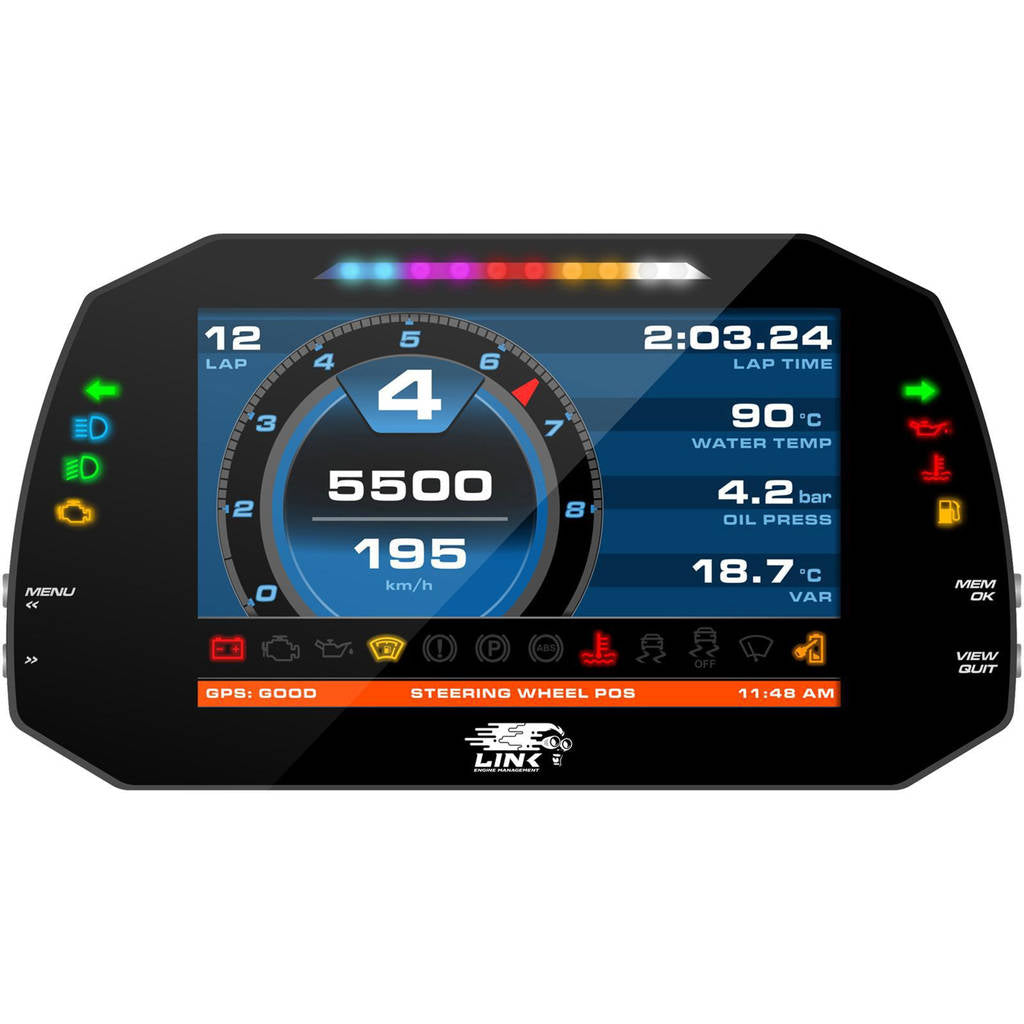 LINK ECU 100-0172 Dash монітор Aim MXG 7" Dash - Street Edition Photo-1