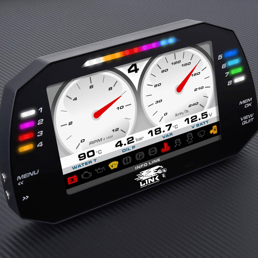 LINK ECU 100-0173 Dash монітор Aim MXG 7" Dash - Race Edition Photo-0
