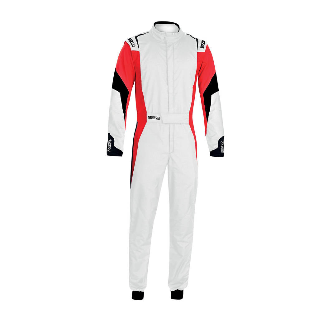 SPARCO 00114450brnr комбінезон для автоспорту COMPETITION 2022, FIA 8856-2018, білий/червоний, р-Р 50 Photo-0