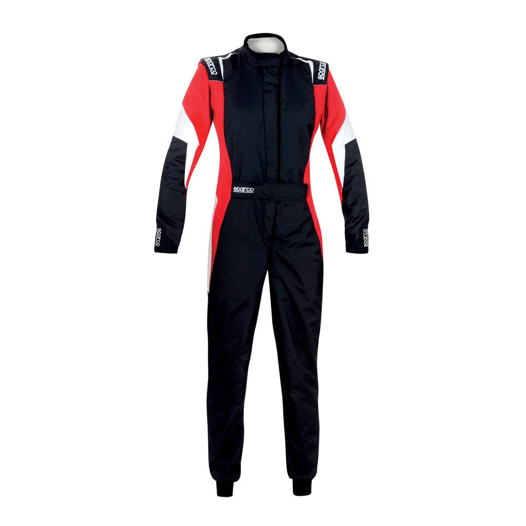 SPARCO 001144l50nrrb комбінезон для автоспорту COMPETITION Lady R567, FIA 8856-2018, чорний/червоний, р-Р 50 Photo-0