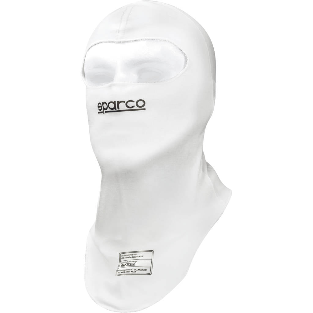 SPARCO 001487BI підшоломник / балаклава для автоспорту RW-4, FIA 8856-2018, білий, Один розмір Photo-0