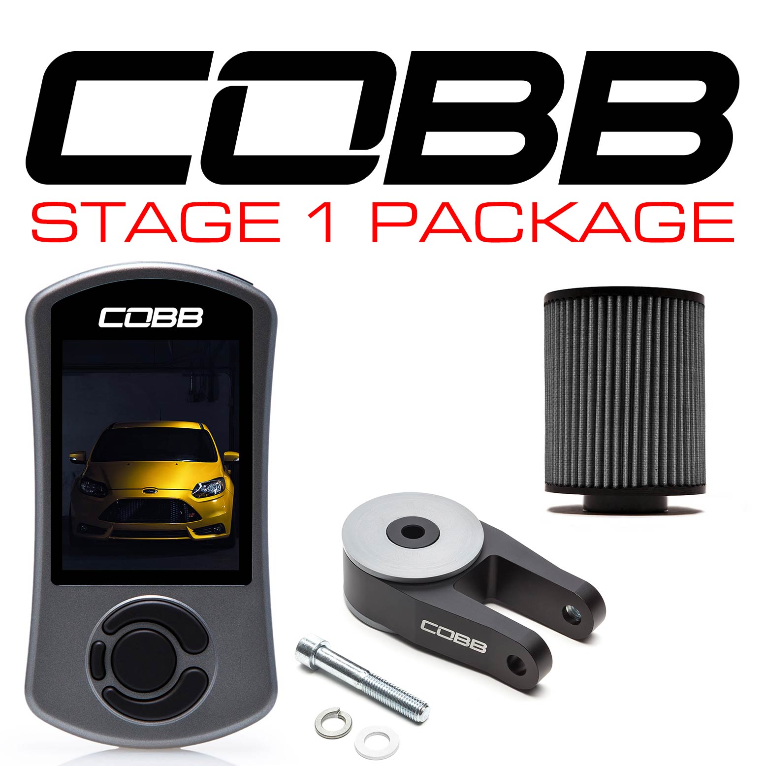 COBB 61FX11 FORD Focus ST Комплект посилення потужності Stage 1 w/V3 Photo-0