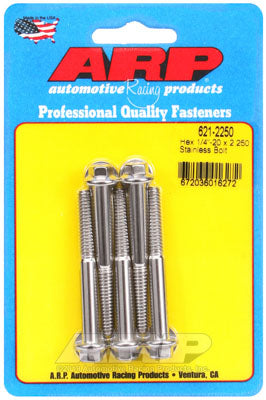 ARP 621-2250 1/4-20 x 2.250 Болти із шестигранною головкою з нержавіючої сталі Photo-0
