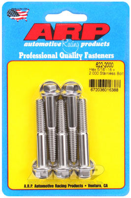 ARP 622-2000 5/16-18 x 2.000 Болти із шестигранною головкою з нержавіючої сталі Photo-0