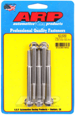 ARP 622-3250 5/16-18 x 3.250 Болти із шестигранною головкою з нержавіючої сталі Photo-0