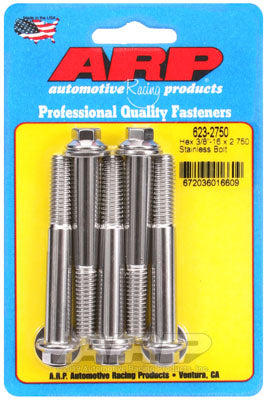 ARP 623-2750 3/8-16 x 2.750 Болти із шестигранною головкою з нержавіючої сталі Photo-0
