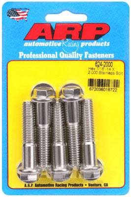 ARP 624-2000 7/16-14 X 2.000 hex 1/2 Болти Wrenching з нержавіючої сталі Photo-0