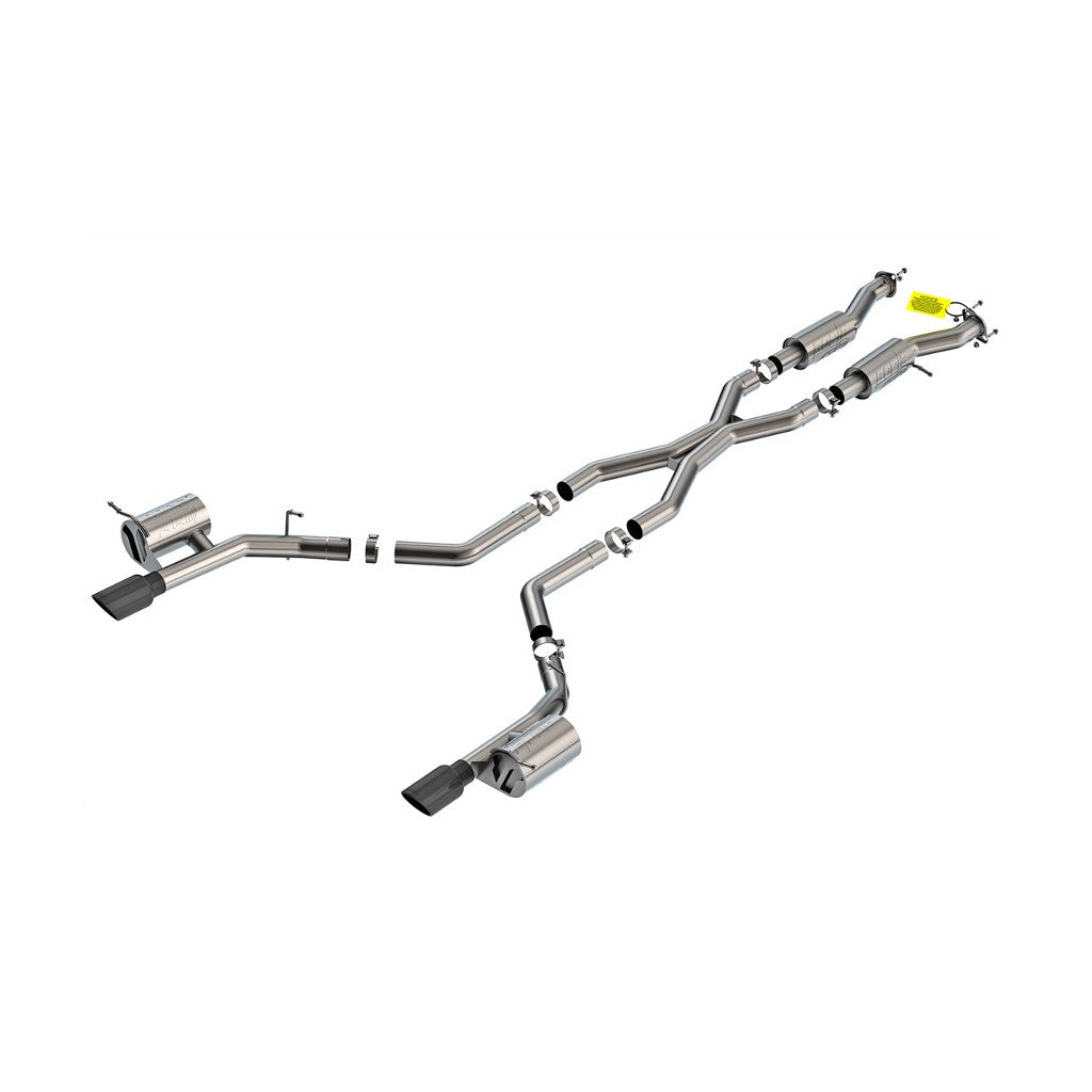BORLA 140886BC Cat-Back ATAK 3 дюйма S RD RL AC BC SR Наконечник 4.5" RD X 10.00" для DODGE DURANGO SRT HELLCAT 6.2L V8 AT AWD 4DR 2021 Photo-0