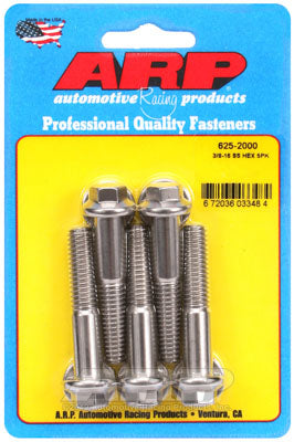 ARP 625-2000 3/8-16 x 2.000 hex 7/16 Болти Wrenching з нержавіючої сталі Photo-0