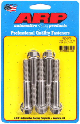 ARP 626-2750 7/16-14 X 2.750 Болти із шестигранною головкою з нержавіючої сталі Photo-0