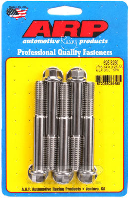 ARP 626-3250 7/16-14 X 3.250 Болти із шестигранною головкою з нержавіючої сталі Photo-0