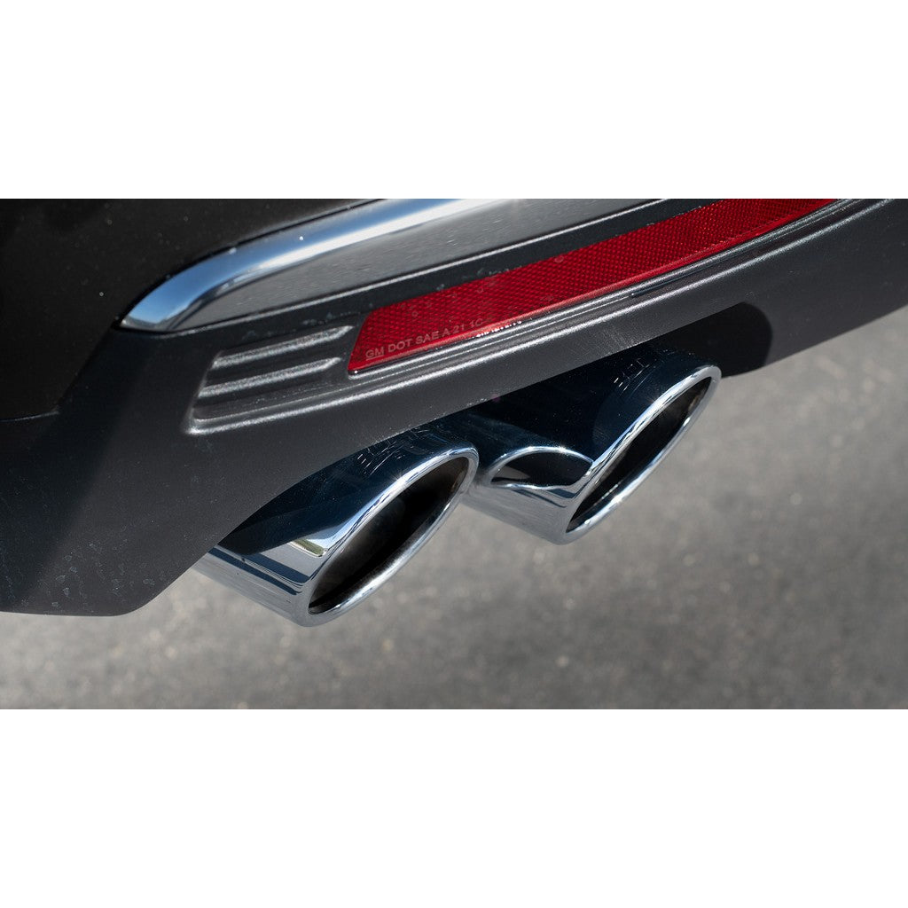 BORLA 140856 Вихлопна система Cat-Back TOURING 3.00 дюйма, 2.75 дюйма, D RD RL AC SR TIP: 4.0" RD X 8.0" & 4.0" RD X 6,63" для Chevrolet TAHOE 5.3L V8 AT 2+4WD 4DR 2021-2022 Photo-2