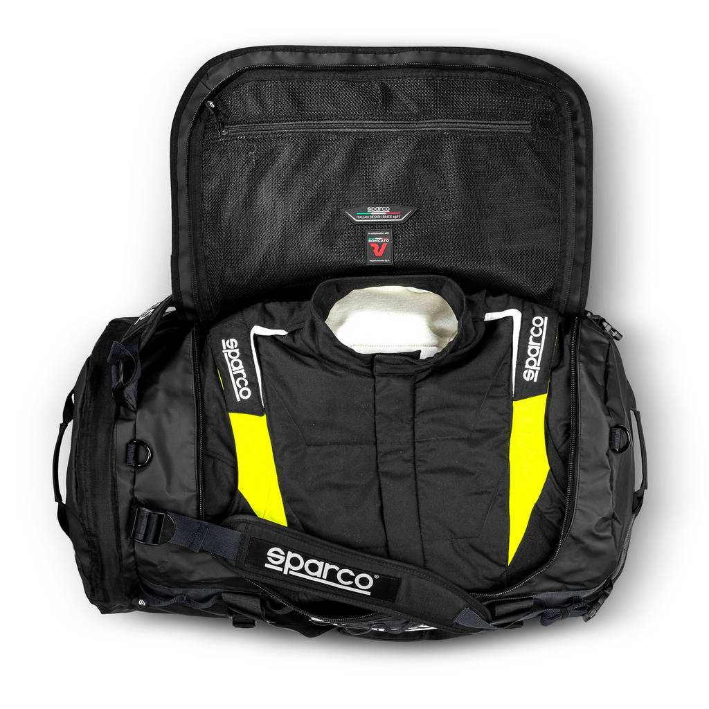 SPARCO 016442nrnr спортивна сумка DAKAR-L, 70 x 40 x 40 см, Чорна Photo-2