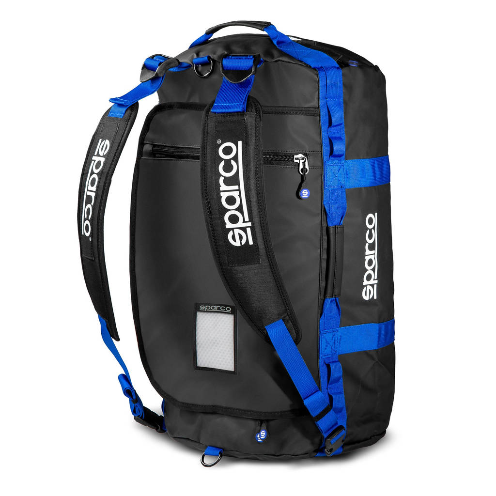 SPARCO 016443NRAZ спортивна сумка DAKAR-S, 53 x 32.5 x 32.5 см, чорний/синій, р-р S Photo-1