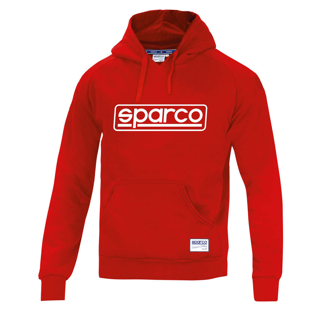 SPARCO 01315RS4XL Худі FRAME, червона, розмір XL Photo-0
