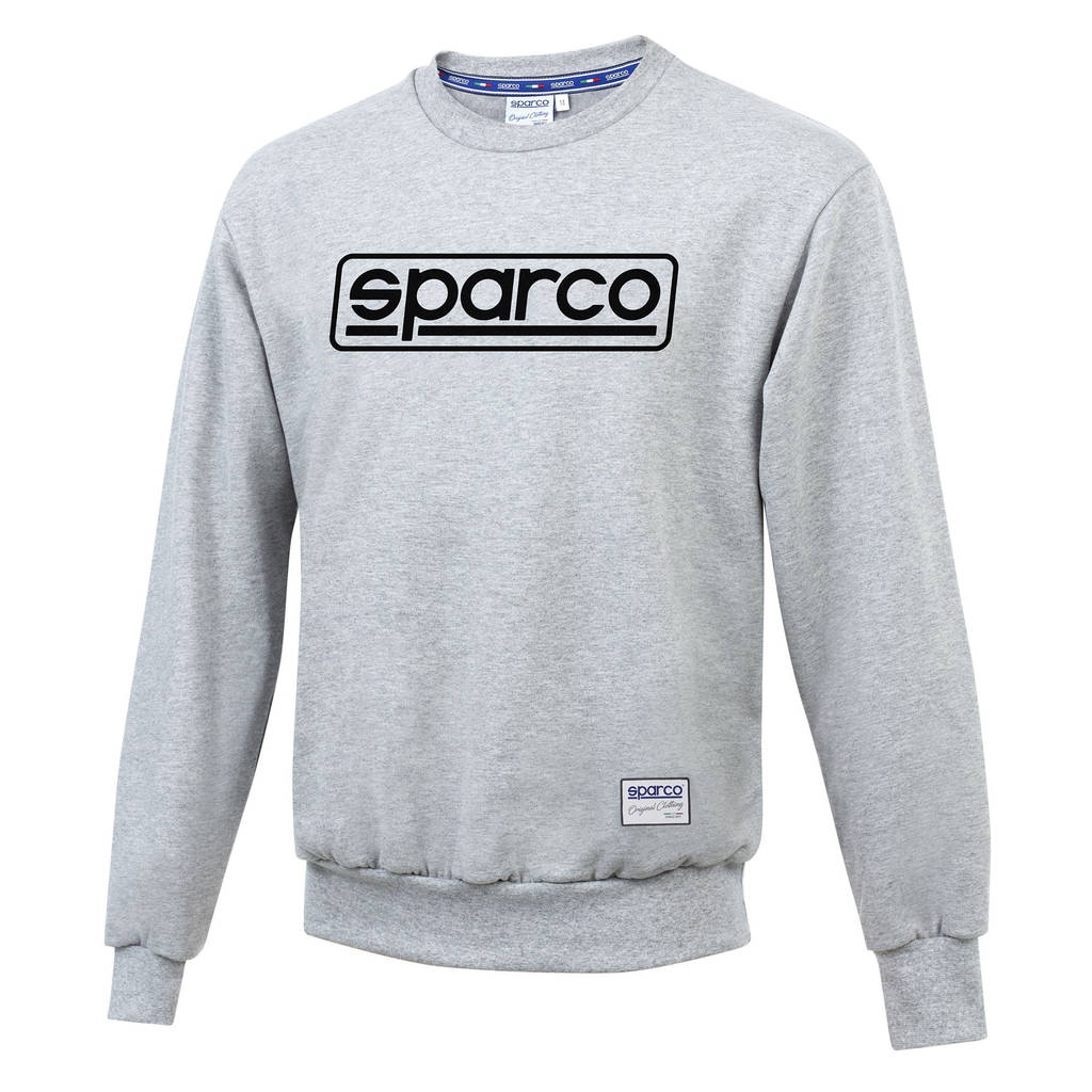SPARCO 01321GR2M Світшот з круглою горловиною FRAME, сірий, розмір M Photo-0