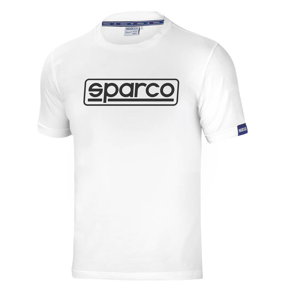 SPARCO 01324BI2M Футболка FRAME, біла, розмір М Photo-0