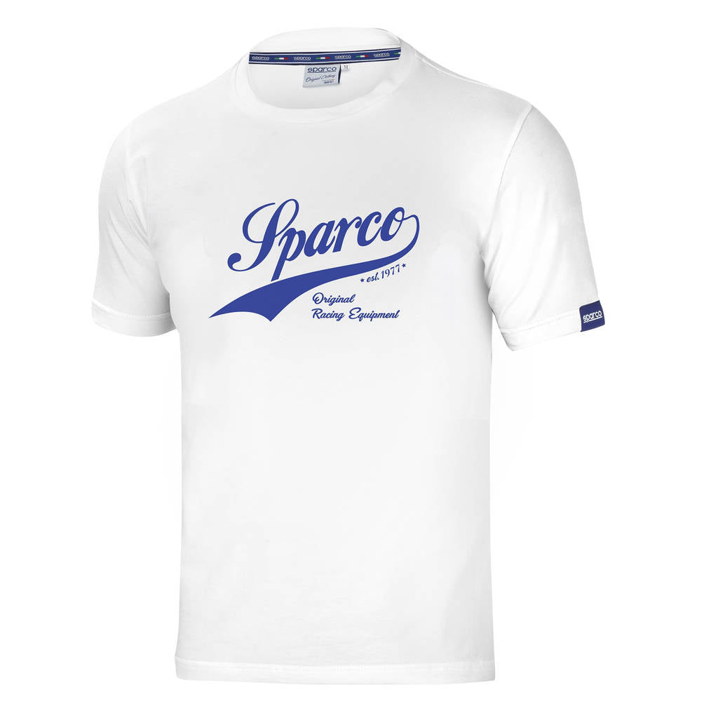 SPARCO 01326BI4XL Футболка VINTAGE, біла, розмір XL Photo-0