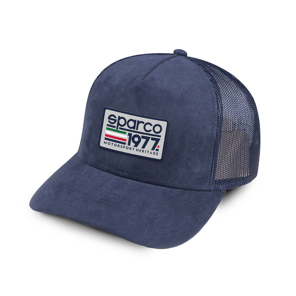 SPARCO 01352bm Кепка / бейсболка TRUCKER, темно-синя Photo-0