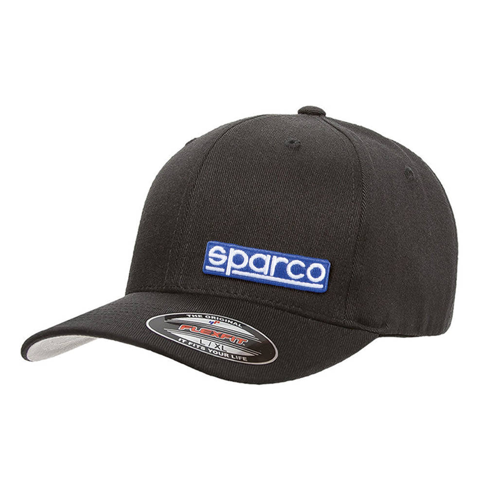SPARCO 01357NR2SM Кепка / бейсболка CAP FLEXFIT, чорний, р-р S / M Photo-0
