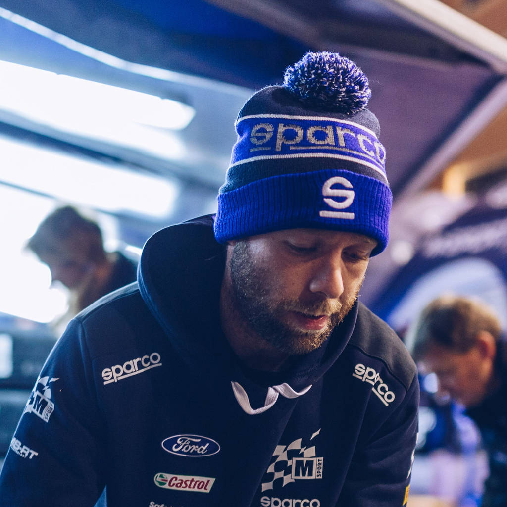 SPARCO 01354AZBM Шапка BEANIE REFLEX, синій / темно-синій Photo-1
