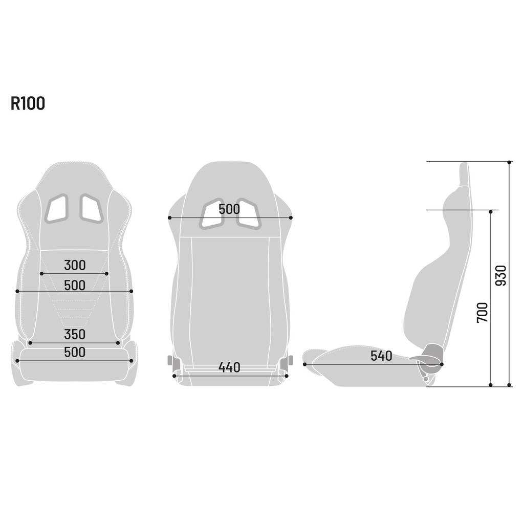 SPARCO 009014mrnr крісло / сидіння (Тюнінг) R100 MARTINI RACING MY2022, чорний Photo-3