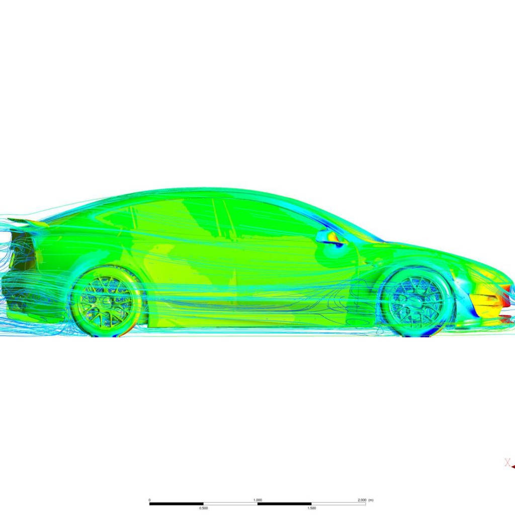 UNPLUGGED PERFORMANCE UP-M3-306-3.1 Комплект передніх широких крил Ascension-R з карбону для TESLA Model 3 Photo-3