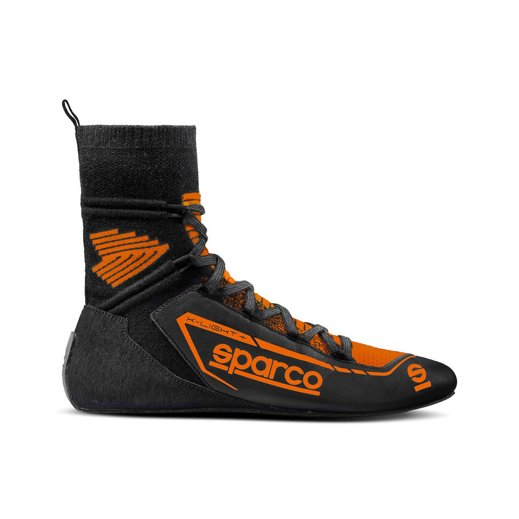 SPARCO 00127841NRAF Взуття для гонок X-LIGHT+, FIA 8856-2018, чорні/помаранчеві, розмір 41 Photo-0