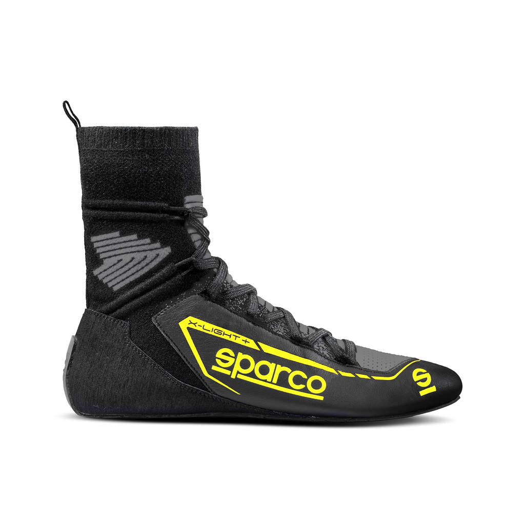 SPARCO 00127844NRGF Взуття для гонок X-LIGHT+ FIA 8856-2018, чорний/жовтий, розмір 44 Photo-0