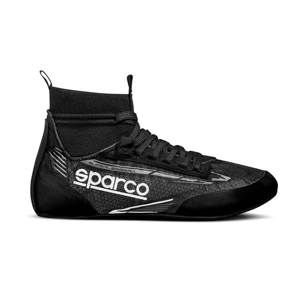 SPARCO 0012A337NRBI Взуття для гонок SUPERLEGGERA (Тканина), FIA 8856/2018, чорне/біле, розмір 37 Photo-0